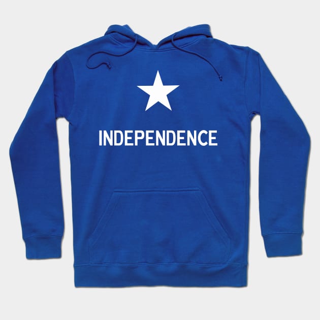 The Independence (Captain Scott Flag) Hoodie by FranklinPrintCo